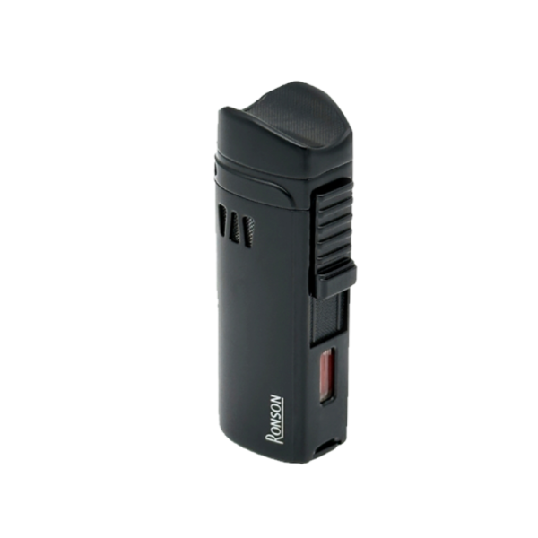 Ronson Αναπτήρας Mistral Black 3 Jet Flame Με Punch 111002 - Χονδρική